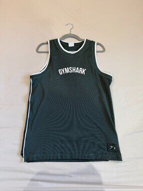 Gymshark Tank Top - Dark Green (XS)